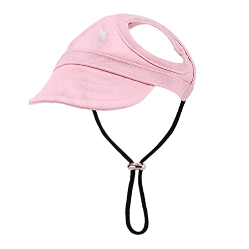 Baseballmütze für Haustiere,Hundesonnenhut,Hundehut mit Ohrloch,Für Welpen und Haustiere S Rosa Tokaneit Baseballmütze für Haustiere,Hundesonnenhut,Hundehut mit Ohrloch,Für Welpen und Haustiere S Rosa Tokaneit von Tokaneit