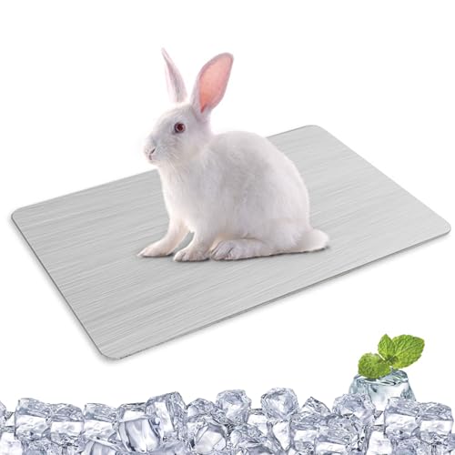 Kaninchen Kühlkissen,Hamster Kühlkissen,Kühlplatte,Kühlpad aus Aluminiumlegierung,Kühlbrett für Haustiere aus Aluminiumlegierung,Eisbett,Sommerkühlbrett,Sommer Kühlbrett für Haustiere 30x20cm Tokaneit Kaninchen Kühlkissen,Hamster Kühlkissen,Kühlplatte,Kühlpad aus Aluminiumlegierung,Kühlbrett für Haustiere aus Aluminiumlegierung,Eisbett,Sommerkühlbrett,Sommer Kühlbrett für Haustiere 30x20cm Tokaneit von Tokaneit