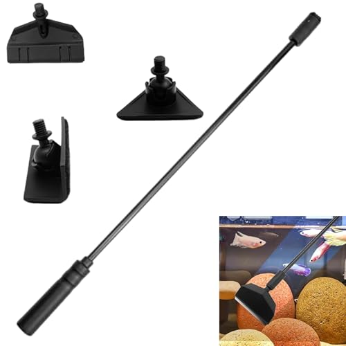 Tokaneit 3 in 1 Aquarium Reinigungswerkzeuge, Aquarium Scheibenreiniger, mit Abnehmbarer Stange, Algenschaber, Dreieckiger Flachbürste und Rechtwinkliger Bürste, Kann Algen Leicht Entfernen Tokaneit 3 in 1 Aquarium Reinigungswerkzeuge, Aquarium Scheibenreiniger, mit Abnehmbarer Stange, Algenschaber, Dreieckiger Flachbürste und Rechtwinkliger Bürste, Kann Algen Leicht Entfernen von Tokaneit