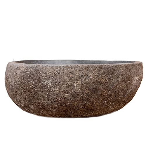 Tokoindah Steintrog Vogeltränke - Tier-Wassernapf aus Naturstein - Handgefertigte Schale Ø ca 25 cm - für Vögel, Hunde & Katzen - Frost- & Wetterfest - Garten Deko Wasserschale - Unikat 6-8 kg Tokoindah Steintrog Vogeltränke - Tier-Wassernapf aus Naturstein - Handgefertigte Schale Ø ca 25 cm - für Vögel, Hunde & Katzen - Frost- & Wetterfest - Garten Deko Wasserschale - Unikat 6-8 kg von Tokoindah