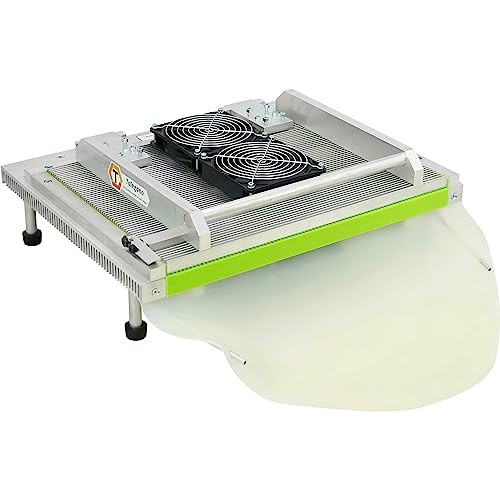 Tolegano Mittelwandpresse elektrisch luftgekühlt mit Zellmaß 5,1 mm - Mittelwand individuell zuschneidbar. Mittelwandgiessform Gussform Mittelwaende Imkerei Mittelwände selber giessen Imkereizubehör von Tolegano