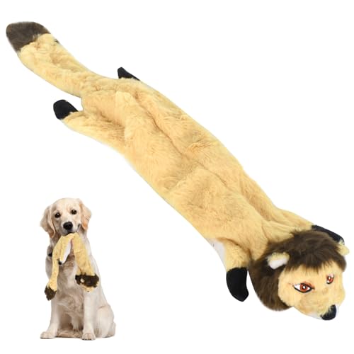 Tolenre Löwe Plüsch Spielzeug Plüsch Hunde Quietschendes Hundespielzeug ohne Füllung Interaktives Plüsch Hundespielzeug Stabiles Quietschende Plüsch für Welpen Kleine Mittlere und große Hunde Tolenre Löwe Plüsch Spielzeug Plüsch Hunde Quietschendes Hundespielzeug ohne Füllung Interaktives Plüsch Hundespielzeug Stabiles Quietschende Plüsch für Welpen Kleine Mittlere und große Hunde von Tolenre
