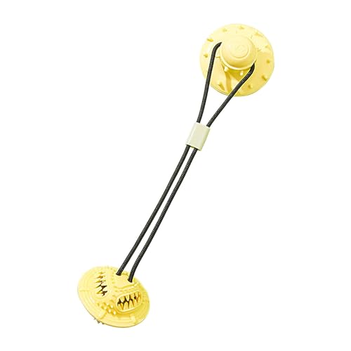 Interaktives Hundespielzeug – Welpe Interaktives Spielzeug | Saugnapf Hundespielzeug | Futter Leckage Saugnapf Pull Rope Toy Ball | Tauziehen Spielzeug mit Saugnapf für Zahnreinigung, Futterspender, Interaktives Hundespielzeug – Welpe Interaktives Spielzeug | Saugnapf Hundespielzeug | Futter Leckage Saugnapf Pull Rope Toy Ball | Tauziehen Spielzeug mit Saugnapf für Zahnreinigung, Futterspender, von Toliya