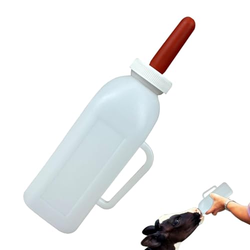 Kälberflasche – Kälberflaschen für Lämmer | Lammflasche Kalbsmilchflasche | Ziegenflasche mit weichem Nippel, tragbare Säuglingsflaschen, Milchflasche, auslaufsichere Kälbermilchflasche mit Kälberflasche – Kälberflaschen für Lämmer | Lammflasche Kalbsmilchflasche | Ziegenflasche mit weichem Nippel, tragbare Säuglingsflaschen, Milchflasche, auslaufsichere Kälbermilchflasche mit von Toliya