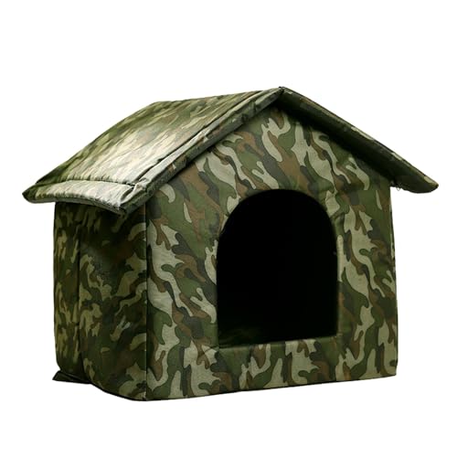 Katzenhaus Haus, Winter Outdoor Katzenhaus Pupy Shelter Outdoor, Wasserdichte Haustierhöhle Isoliert, Haustierzelt Bett für Katzen Kleine Hunde, Outdoor Katzen Schlafhaus Katzenhaus Haus, Winter Outdoor Katzenhaus Pupy Shelter Outdoor, Wasserdichte Haustierhöhle Isoliert, Haustierzelt Bett für Katzen Kleine Hunde, Outdoor Katzen Schlafhaus von Toliya