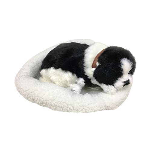 Schlafendes Hundespielzeug aus Wolle, weiches Plüsch-Katzenspielzeug, realistische Dekoration, gemütliches Gefühl, realistisches schlafendes Haustier, waschbares Haustier-Simulationsmodell, Dekoration Schlafendes Hundespielzeug aus Wolle, weiches Plüsch-Katzenspielzeug, realistische Dekoration, gemütliches Gefühl, realistisches schlafendes Haustier, waschbares Haustier-Simulationsmodell, Dekoration von Toliya