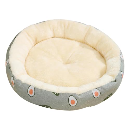 Toliya Hundekissenbett, rundes Katzenbett, rundes Haustierbett, maschinenwaschbar, Katzennest, Plüsch-Hundekissen, warm, gemütlich, weiches Nest für Welpen und Kätzchen, alle Jahreszeiten Toliya Hundekissenbett, rundes Katzenbett, rundes Haustierbett, maschinenwaschbar, Katzennest, Plüsch-Hundekissen, warm, gemütlich, weiches Nest für Welpen und Kätzchen, alle Jahreszeiten von Toliya