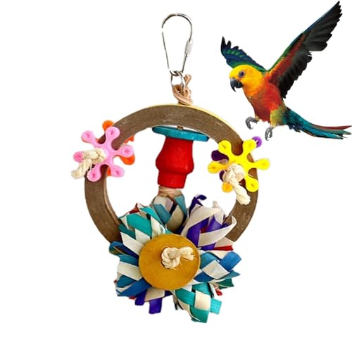 Vogel-Kauspielzeug, buntes Vogelspielzeug für Vogelkäfig,Windmühlenförmige Vogelschaukel, stehendes Kauspielzeug | Haustier-Vogelzubehör, Vogelkäfig-Zubehör mit Metallhaken für Papageien, Sittiche, Ny Vogel-Kauspielzeug, buntes Vogelspielzeug für Vogelkäfig,Windmühlenförmige Vogelschaukel, stehendes Kauspielzeug | Haustier-Vogelzubehör, Vogelkäfig-Zubehör mit Metallhaken für Papageien, Sittiche, Ny von Toliya