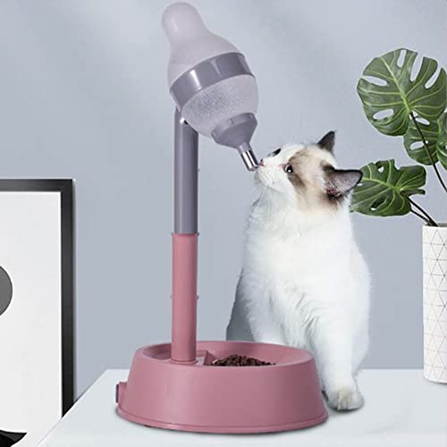 Tomantery Haustier-Wasserspender, Ball-Design, Integriertes Design, Mehrzweck-PP-Hundewasserflaschenspender, Höhenverstellbar, für Hunde für Haustiere für Pet Shop (#1) von Tomantery