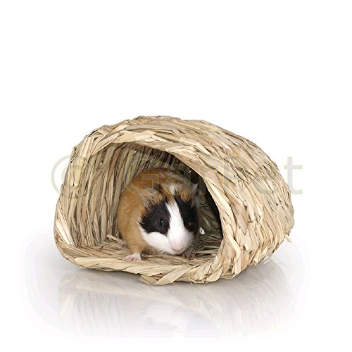Natur Spielzeug Nager Meerschweinchen Hamster Tunnel Schilf Haus Nest Höhle (06148) von Tommi