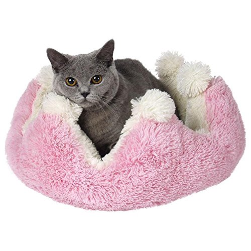 Tommi 01032 Prinzessin Hundebett, rosa/weiß von Tommi