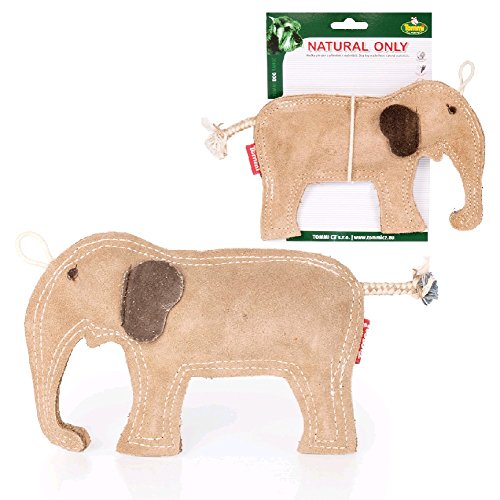 Tommi 01666 Hundespielzeug, nur Natur - Elefant von Tommi