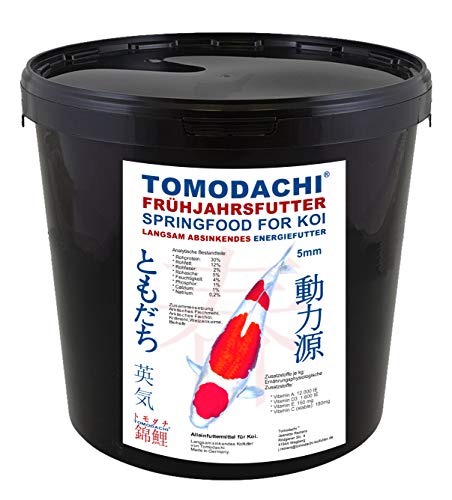 Koifutter Frühjahrsfutter Koi Sinkfutter Energiefutter gegen Energiemangel bei Koi arktische Rohstoffe hochverdaulich Tomodachi Koifutter 5mm 5kg Koifutter Frühjahrsfutter Koi Sinkfutter Energiefutter gegen Energiemangel bei Koi arktische Rohstoffe hochverdaulich Tomodachi Koifutter 5mm 5kg von Tomodachi