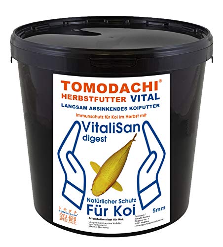 Koifutter Herbstfutter Sinkfutter Koi Gesundheit Monoglyceride antibakteriell Futterverwertung Verdauung Immunsystem hochverdaulich 5mm 3kg Koifutter Herbstfutter Sinkfutter Koi Gesundheit Monoglyceride antibakteriell Futterverwertung Verdauung Immunsystem hochverdaulich 5mm 3kg von Tomodachi