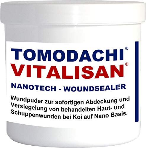 Tomodachi Wasserfeste, antibakterielle Wundversiegelung für Koi auf Nanobasis VitaliSan Wundversorgung für Koi, innovativ, schützt Wunden im Wasser und unterstützt die Wundheilung 40g Dose von Tomodachi