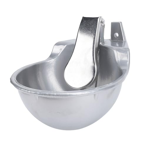 Tomotato Automatischer Wasserspender Waterer Bowl Legierung Trinkwasser Trog Tierstockspender für Schweinziegenschaf -Rinder Geflügel von Tomotato