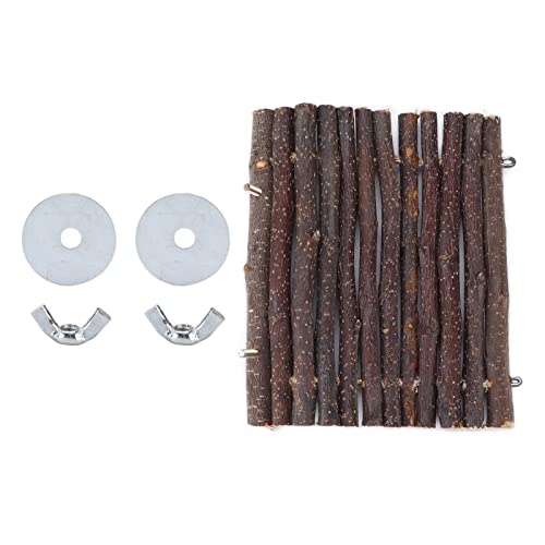 Tomotato Hamster Bridge Holzhängematte Spielzeughänge Schwung Leiter Safer Zweig kleines Tier Käfig -Zubehör für Meerschweinchen und andere Haustiere Tomotato Hamster Bridge Holzhängematte Spielzeughänge Schwung Leiter Safer Zweig kleines Tier Käfig -Zubehör für Meerschweinchen und andere Haustiere von Tomotato