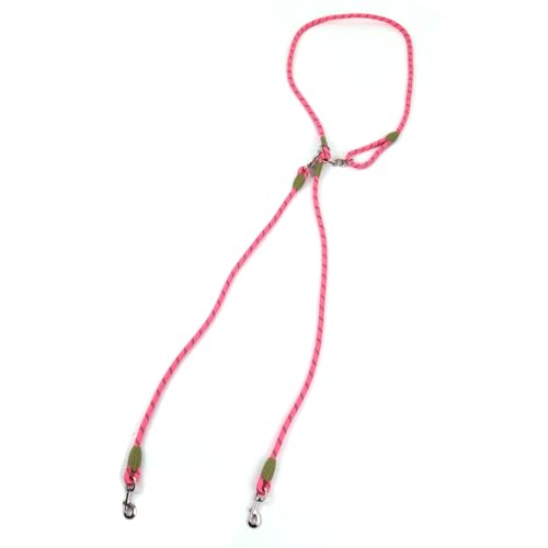 Nylon Hundeleine, Hundetraining Leine mit Reflektierenden Stichen Einstellbarer Crossbody Haustiere Leine für Kleine Mittelgroße Hunde (B) von Tomotato