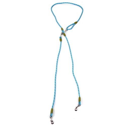 Nylon Hundeleine, Hundetraining Leine mit Reflektierenden Stichen Einstellbarer Crossbody Haustiere Leine für Kleine Mittelgroße Hunde (B) von Tomotato