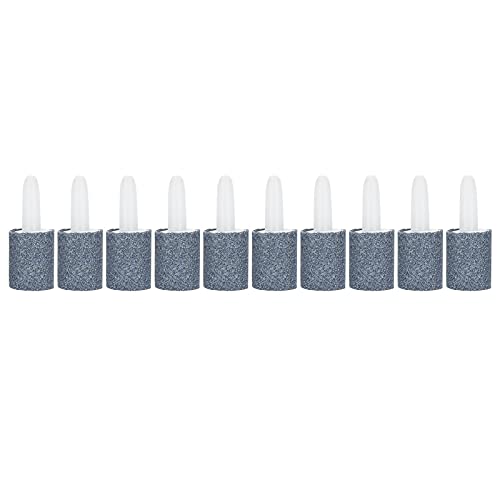 Tomotato 10 Stück Aquarium Blasenstein, Zylindrischer Aquarium Blasen Sauerstoff Diffusor für Aquarien und Hydrokultur (12,7 * 15mm) von Tomotato