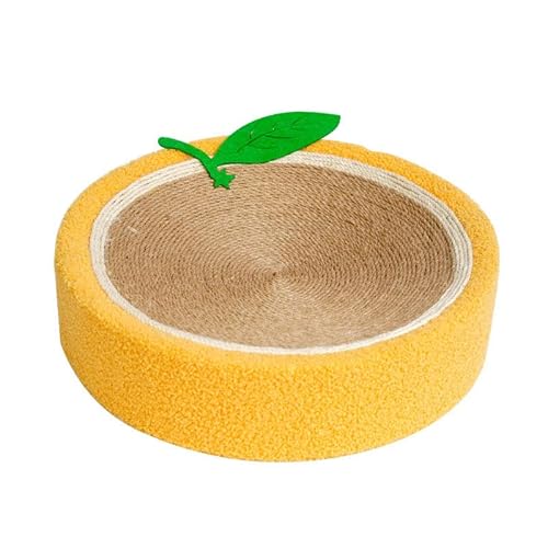 Kratzschutzschale für Katzen, rund, aus Sisal und Hanf, platzsparend, für Katzenkratzbett, Lounge, Haustierbett für Familiengeschäft, Möbelschutz im Innenbereich Kratzschutzschale für Katzen, rund, aus Sisal und Hanf, platzsparend, für Katzenkratzbett, Lounge, Haustierbett für Familiengeschäft, Möbelschutz im Innenbereich von Tomotato