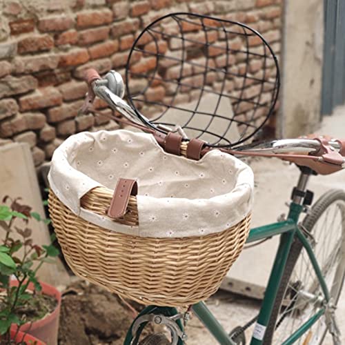 Pet Carrier Frontkorb, Fahrradkorb mit Großer Kapazität, Bequem Zum Transport von Haustieren, Spielzeug, Büchern, Verstellbarem Fahrradkorb für mit Schnellfreisetzungszubehör, Pet Carrier Frontkorb, Fahrradkorb mit Großer Kapazität, Bequem Zum Transport von Haustieren, Spielzeug, Büchern, Verstellbarem Fahrradkorb für mit Schnellfreisetzungszubehör, von Tomvorks