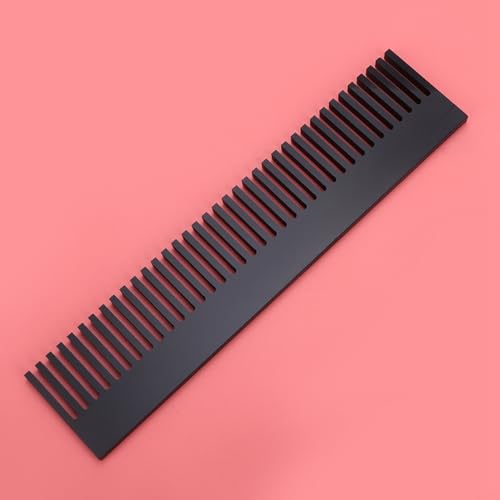 Tomvorks Acryl-Aquariumkamm, Verhindert Überlauf, Wehr, Wasserfluss für Fischabfangjäger, Schwarz, Geeignet für 23 cm Große Rillen Tomvorks Acryl-Aquariumkamm, Verhindert Überlauf, Wehr, Wasserfluss für Fischabfangjäger, Schwarz, Geeignet für 23 cm Große Rillen von Tomvorks