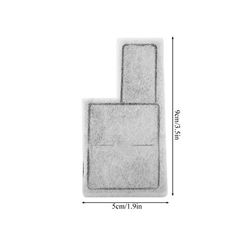 Tomvorks Crystal Bio-Chem Innenfilter-Ersatz Zur Effizienten Entfernung von Schmutz und Gerüchen, Geeignet für XP-05 09 11 13 oder XP-03 03B Aquarien (XP-03 03B Ersatzbaumwolle) von Tomvorks