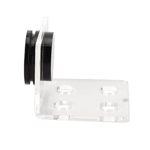 Tomvorks Korallen-Rack-Halterung, Starker Saugnapf, Acryl-Frag-Rack-Halterung, Aquarium-Korallenhalter (4 Löcher) von Tomvorks