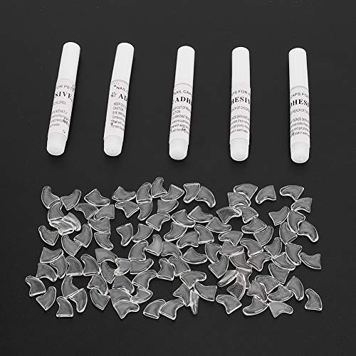 Tomvorks Weiche Nagelkappen für Haustiere, Katzen, Sicher, Kratzfest, Krallenschutz für Hundepfoten, 100 Stück, XS-M, Schwarz, Weiß, Dekorativ (XS) von Tomvorks