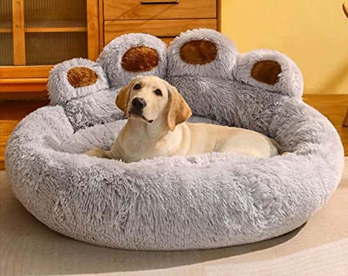 TongHa Hundebett, groß, waschbar, Haustiermöbel-Schutzbezug, bequemes Hundekissen, warme Hundematte, rutschfeste, beruhigende Matratze für mittelgroße Hunde TongHa Hundebett, groß, waschbar, Haustiermöbel-Schutzbezug, bequemes Hundekissen, warme Hundematte, rutschfeste, beruhigende Matratze für mittelgroße Hunde von TongHa