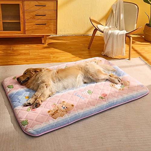 TongHa Selbstwärmendes, beruhigendes Hundebett, Hundebett, Matratze, waschbar, für Hundekäfige, Auto, Sofa, rutschfest TongHa Selbstwärmendes, beruhigendes Hundebett, Hundebett, Matratze, waschbar, für Hundekäfige, Auto, Sofa, rutschfest von TongHa