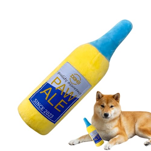 Hundespielzeug mit Flasche, interaktives Spiel, Hundespielzeug, Plüsch, für Welpen, Haustier-Training, Langeweile, , Apportieren, Zahnen, geistige Stimulation Hundespielzeug mit Flasche, interaktives Spiel, Hundespielzeug, Plüsch, für Welpen, Haustier-Training, Langeweile, , Apportieren, Zahnen, geistige Stimulation von Tongfer