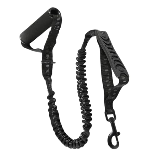 Nylon Leine für Hunde - Stoßdämpfende Reflektierende Haustierleine | Verschleißfeste Hundeleine, Hochdichte Haustierleine mit Griff für Training, von Tongfer
