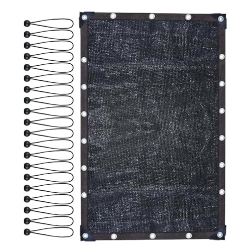 Outdoor-Terrassen-Schattennetz – 3,5 m x 2 m Hühnerstall-Sonnenschutz mit elastischen Seilen, geeignet für Terrassenbeschattung, Gartenpflanzenunterstände und Hühnerstallgehege Outdoor-Terrassen-Schattennetz – 3,5 m x 2 m Hühnerstall-Sonnenschutz mit elastischen Seilen, geeignet für Terrassenbeschattung, Gartenpflanzenunterstände und Hühnerstallgehege von Tongfer
