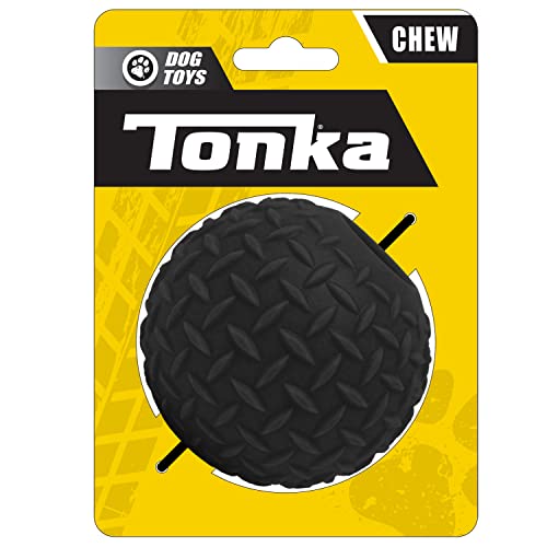 Tonka Hundespielzeug, Gummi, Diamantplatte, 8,9 cm, Schwarz Tonka Hundespielzeug, Gummi, Diamantplatte, 8,9 cm, Schwarz von Tonka