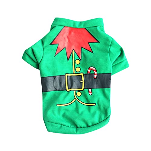 Hundepullover Sweater Haustier Hund Pullover Weihnachts-Haustier-Karikatur-Druck-Pullover-T-Shirt, niedliches Frühlings-Herbst-Karikatur-Druck-Hundehemden, weiches Hundepullover Für Chihuahua Hundepullover Sweater Haustier Hund Pullover Weihnachts-Haustier-Karikatur-Druck-Pullover-T-Shirt, niedliches Frühlings-Herbst-Karikatur-Druck-Hundehemden, weiches Hundepullover Für Chihuahua von Tonsee Accessoire