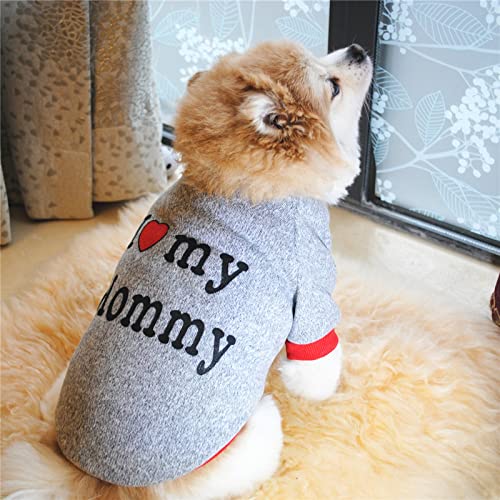 Tonsee Accessoire Haustier Hund Warm Mantel Pet Dog Winter Warmer Raglanärmel-Fleecepullover für kleine mittelgroße Hunde Hundemantel Für Jagd (Grau, S) von Tonsee Accessoire