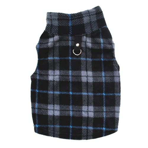 Tonsee Accessoire Haustier Katze Hundemantel Haustierbekleidung Hund Herbst und Winter Fleece Zugschnalle Hundemantel Türkis (Blau, M) von Tonsee Accessoire