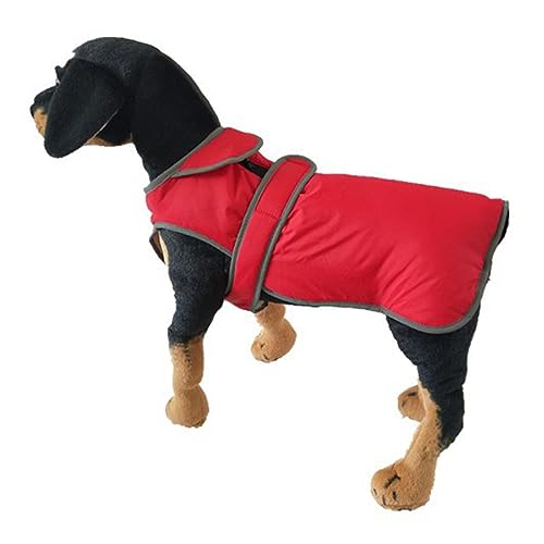 Tonsee Accessoire Hunde Warm Hoodies Mantel Kleidung Pullover wasserdichter Hundemantel Kaltes Wetter Warme Hundejacke Bekleidung für kleine mittelgroße Hunde Warmer Mantel Für Hunde (Brown, S) von Tonsee Accessoire