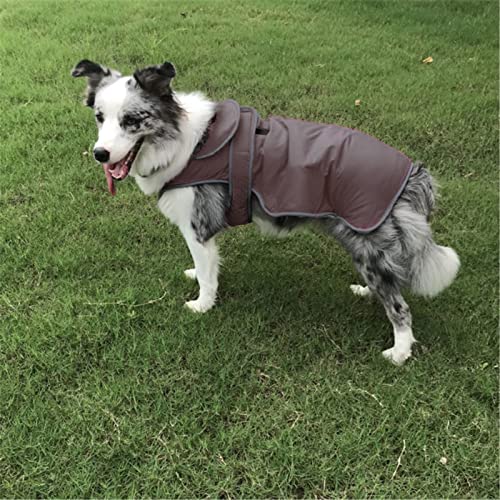 Tonsee Accessoire Hunde Warm Hoodies Mantel Kleidung Pullover wasserdichter Hundemantel Kaltes Wetter Warme Hundejacke Bekleidung für kleine mittelgroße Hunde Warmer Mantel Für Hunde (Rot, M) von Tonsee Accessoire