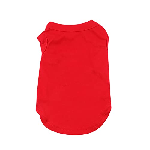 Tonsee Accessoire Hundemantel Haustier-Weste Hundeweste Baumwolle einfarbige Hundeweste Sommer-Haustier-Hundekleidung Hundepullover Große Rassen Tonsee Accessoire Hundemantel Haustier-Weste Hundeweste Baumwolle einfarbige Hundeweste Sommer-Haustier-Hundekleidung Hundepullover Große Rassen von Tonsee Accessoire