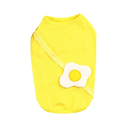 Tonsee Accessoire Shirts für Hunde Sommer dünne Tierkleidung Katze Welpe Sommer Tierkleidung poisonierte Eier Weste Kleidung Hundemantel Shop Tonsee Accessoire Shirts für Hunde Sommer dünne Tierkleidung Katze Welpe Sommer Tierkleidung poisonierte Eier Weste Kleidung Hundemantel Shop von Tonsee Accessoire