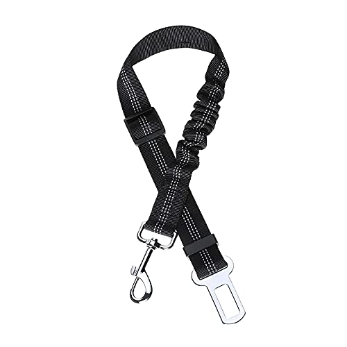 Toozey Hundegurt fürs Auto, Verstellbarer Anschnallgurt, Hundesicherheitsgurt mit Elastischer Ruckdämpfung und Starke Karabiner, für Kleine und Mittlere Hunde und Alle Autotypen, Schwarz Toozey Hundegurt fürs Auto, Verstellbarer Anschnallgurt, Hundesicherheitsgurt mit Elastischer Ruckdämpfung und Starke Karabiner, für Kleine und Mittlere Hunde und Alle Autotypen, Schwarz von Toozey