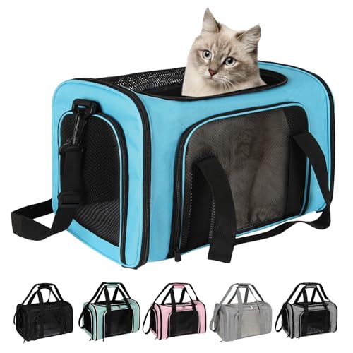 Top tasta Tragetasche für Hunde und Katzen, für kleine, mittelgroße und große Katzen, weiche Seiten, für kleine Welpen, Hunde, tragbar, faltbar, von Fluggesellschaften zugelassen, für Hunde, Katzen, Top tasta Tragetasche für Hunde und Katzen, für kleine, mittelgroße und große Katzen, weiche Seiten, für kleine Welpen, Hunde, tragbar, faltbar, von Fluggesellschaften zugelassen, für Hunde, Katzen, von Top tasta