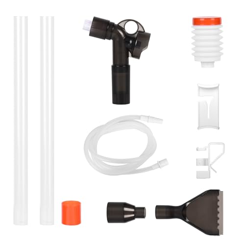 Aquarium-Kiesreiniger, Hand-Siphon-Pumpe, Vakuum-Siphon, Wasserwechsler für Aquarium, Wasserwechsel und Filterkiesreinigung von TopHomer