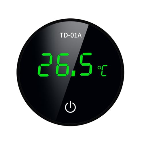 Digitales Aquariumthermometer, LED Ladeanzeige Aquariumthermometer, Thermometer für Kleine Aquarien/Fischtanks/Schildkrötenpanzer von TopHomer