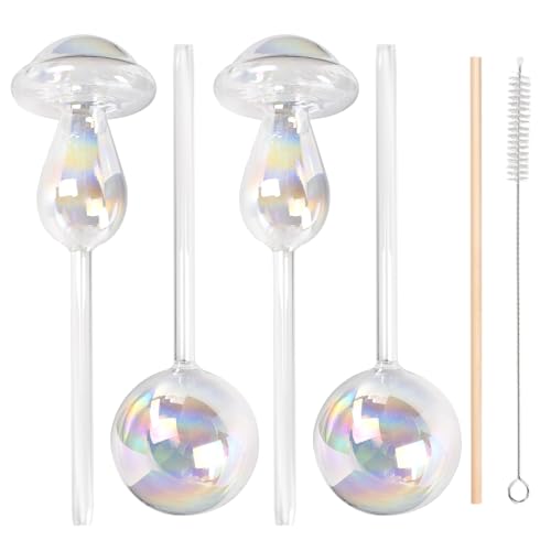 TopHomer 4 Stück Selbstbewässernde Kugeln aus Schillernder Glas, automatische Bewässerungskugel, Einsatzspikes Pflanzenglasbirnen für Pflanzen Blumen TopHomer 4 Stück Selbstbewässernde Kugeln aus Schillernder Glas, automatische Bewässerungskugel, Einsatzspikes Pflanzenglasbirnen für Pflanzen Blumen von TopHomer