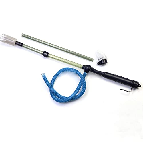 TopHomer Elektrische Aquarium Mulmsauger Batterie Aquarium Reiniger Siphon Staubsauger Kiesreiniger für Wasserwechsel Kies Schmutz Reinigung Werkzeuge, Blau TopHomer Elektrische Aquarium Mulmsauger Batterie Aquarium Reiniger Siphon Staubsauger Kiesreiniger für Wasserwechsel Kies Schmutz Reinigung Werkzeuge, Blau von TopHomer