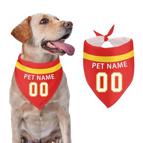 Personalisierte Hunde Halstuch Individueller Namen Number Hundehalstuch Personalisierbar Haustierschal Bandana mit Verstellbarer Schnalle Hundehalstücher Accessoire für Hunde und Katzen Hundehandtuch Personalisierte Hunde Halstuch Individueller Namen Number Hundehalstuch Personalisierbar Haustierschal Bandana mit Verstellbarer Schnalle Hundehalstücher Accessoire für Hunde und Katzen Hundehandtuch von Topassion